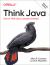 Think Java : How to Think Like a Computer Scientist