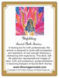 Unfolding : Sacred Birth Stories