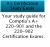 Tidewater's a+ Study Guide : For a+ Exams 220-901 220-902