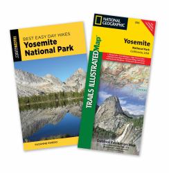 Best Easy Day Hiking Guide Trail Map Bun : Yosemite National Park