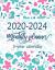 2020-2024 Monthly 5-Year Calendar Planner : 60 Months Calendar, Monthly Schedule Organizer Planner for to Do List, Agenda Schedule Organizer Logbook and Journal, Personal Appointment Planner from January 2020 to December 2024 with Federal Holidays
