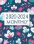 5-Year Calendar Planner, 2020-2024 Monthly : 60 Months Calendar, Monthly Schedule Organizer Planner for to Do List Academic Schedule Agenda Logbook, Personal Appointment, Student Teacher Organizer Journal with Federal Holidays