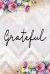 Grateful : Gratitude Planner Guide Inspiration for a Better Living (Purple Watercolor)