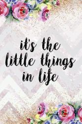 It's the Little Things in Life : Gratitude Planner Guide Inspiration for a Better Living (Purple Watercolor)