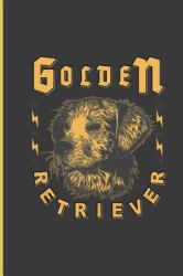 Golden Retriever : Golden Dog Perfect Dot Grid Notebook/Journal (6 X9 )
