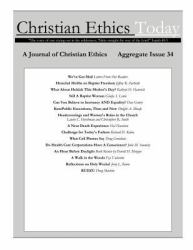 Christian Ethics Today, Issue 34