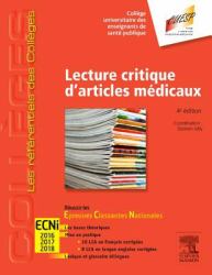 Lecture critique d'articles medicaux