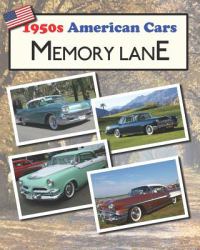 1950s American Cars Memory Lane : Large Print Picture Book for Dementia Patients