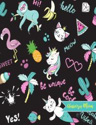 Unicorn Mom : Blank Draw and Write Journal, NotePad, Sketch Book, Diary and Illustration Notebook - Perfect Gift for Mother's Day, Birthday, Christmas for Moms, Mama and Mother-In-Law (Large 8. 5 X 11 Matte Cover 110 Pages White Paper)