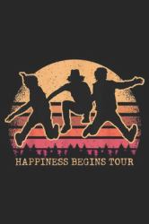 Happiness Begins Tour : Jonas First Given Name Pride Funny Vintage Gifts Journal/Notebook Blank Lined Ruled 6x9 100 Pages