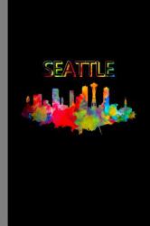 Seattle : USA Country Gift for Tourist and Nationals (6 X9 ) Dot Grid Notebook to Write In