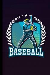 Baseball : Pitcher Ball Gift for Players and Coaches (6 X9 ) Dot Grid Notebook to Write In