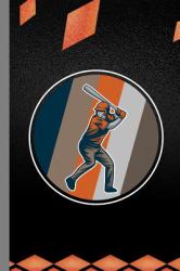 Vintage Baseball : Retro Pitcher Ball Gift for Players and Coaches (6 X9 ) Dot Grid Notebook to Write In