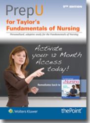 PrepU for Taylor's Fundamentals of Nursing : The Art and Science of Person-Centered Nursing Care