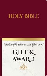 NRSV Updated Edition Gift and Award Bible (Imitation Leather, Burgundy)