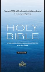 Holy Bible: New Revised Standard Version Updated Edition with Apocrypha : A Personal Bible with Soft and Durable Flexisoft Cover to encourage Daily Study