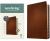NLT Thinline Reference Bible, Filament Enabled (Genuine Leather, Brown, Indexed, Red Letter)