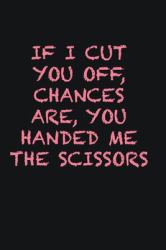 If I Cut You off, Chances Are, You Handed Me the Scissors : Writing Careers Journals and Notebook. a Way Towards Enhancement