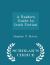 A Readers Guide to Irish Fiction - Scholar's Choice Edition