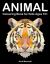 Animal Colouring Book for Kids Ages 10+ : Polygon Colouring Book with Wolf, Shark, Owl, Cat and Dog