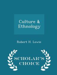 Culture and Ethnology - Scholar's Choice Edition