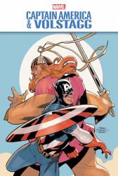 Captain America and Volstagg