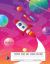 Picture Space and Dashed Midline for Kids 3-5 : Dotted Midline Notebook for Boys with Space to Write and Draw / Rocket Cover