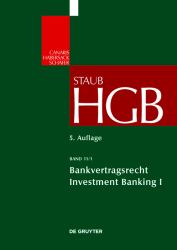 Bankvertragsrecht : Investment Banking II